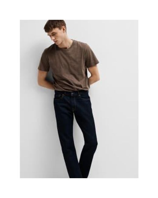 Straight Scott 3402 Rinsed 196 jeans SELECTED pour homme en coloris Blue