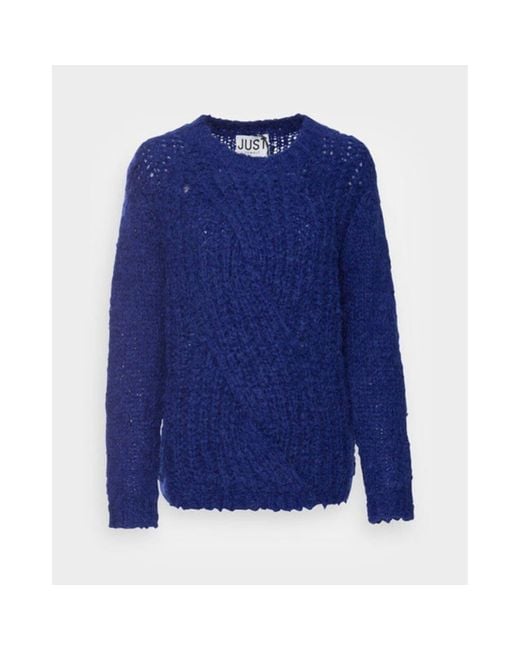 Just Female Spectum Blue Sagta Jumper Lyst