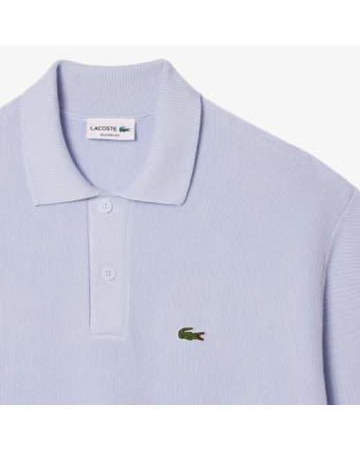Lacoste Blue Light Man Of In Ecological Striped Cotton M for men
