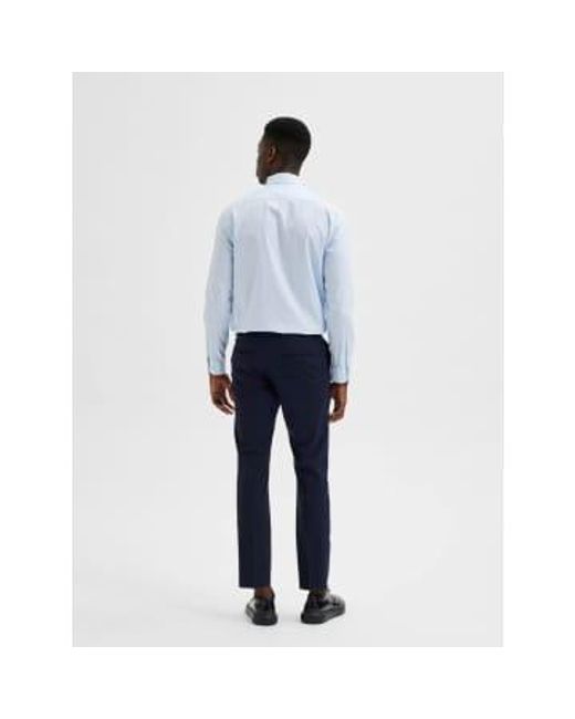 SELECTED Blue Navy Suit Pants 42 for men