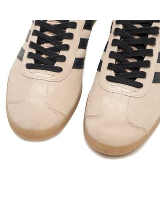 Adidas Gazelle wonder taupe, nacht & gum sneakers in Natural für Herren