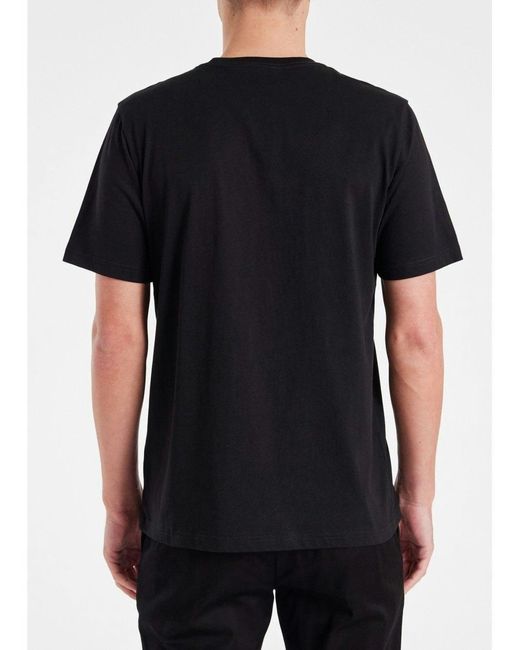 Paul Smith Black Numbers Zebra Box T-Shirt Col: 79, Size: Xl for men