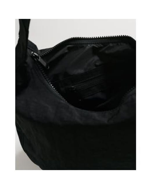 Medium Nylon Crescent Bag 8 di Baggu in Black