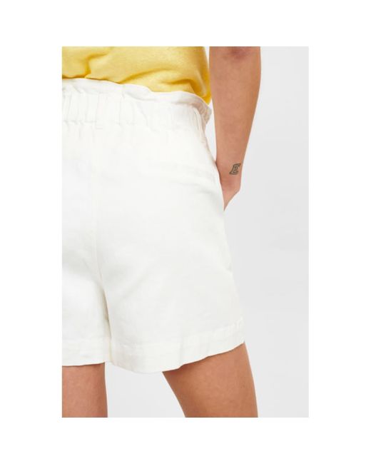 Numph Carlisle Pristine Shorts in White | Lyst
