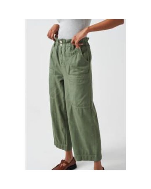 seventy + mochi Green Louis moss jeans jeans