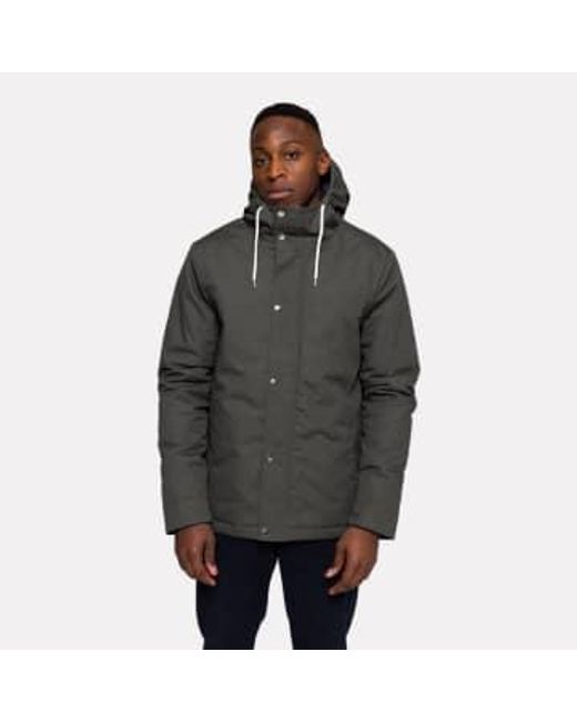 Revolution Gray Hooded Jacket 7311 S for men