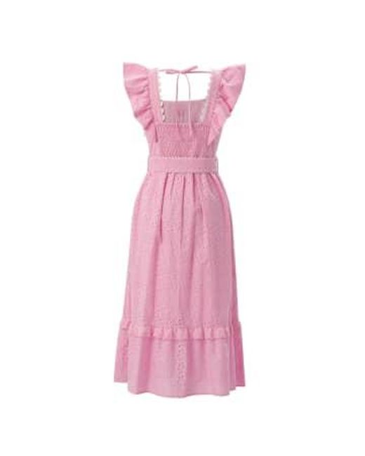 Emily Lovelock Pink Patricia Dress Fondant Uk 10