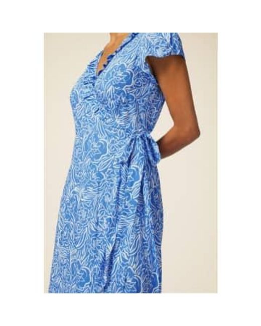 Aspiga Blue Demi Wrap Dress