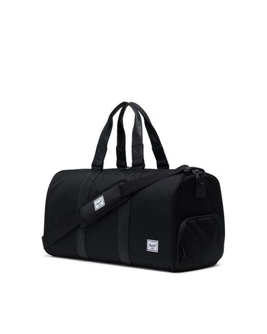 herschel black duffle bag