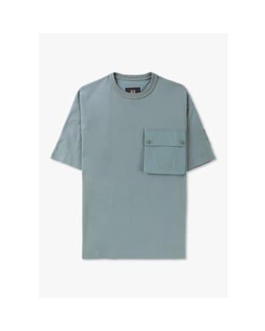 T-shirt castmaster en vert minéral Belstaff pour homme en coloris Blue