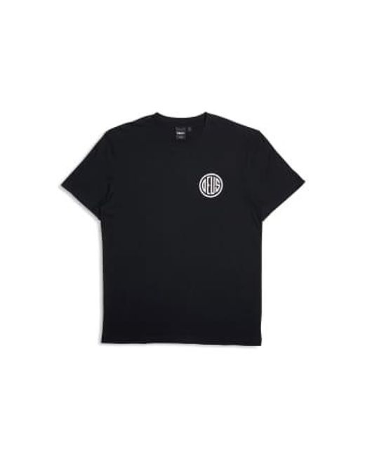 Deus Ex Machina Kupplungs -t -shirt in Black für Herren