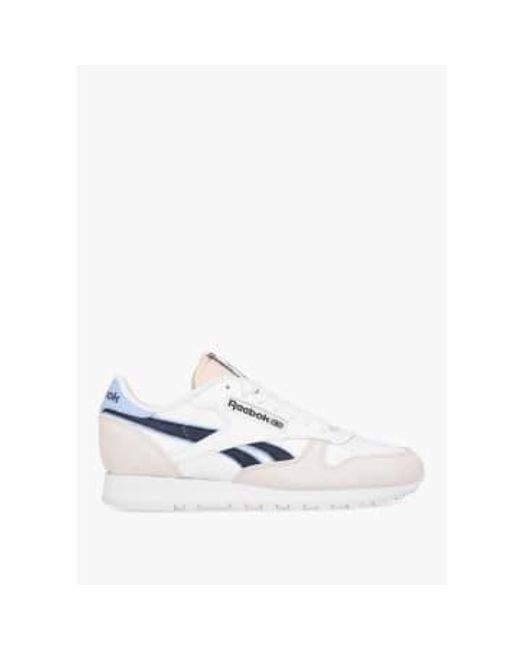 Reebok White S Classic Leather Trainers for men