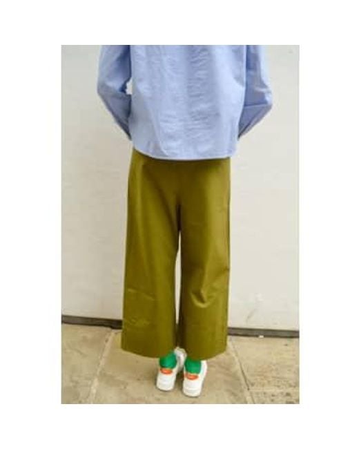 HOD Green Babakar Safari Trousers Xxs/xs