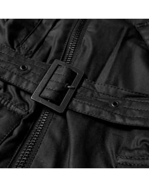 Barbour Black International X Engineered Garments Lenox Wax Jacket for men