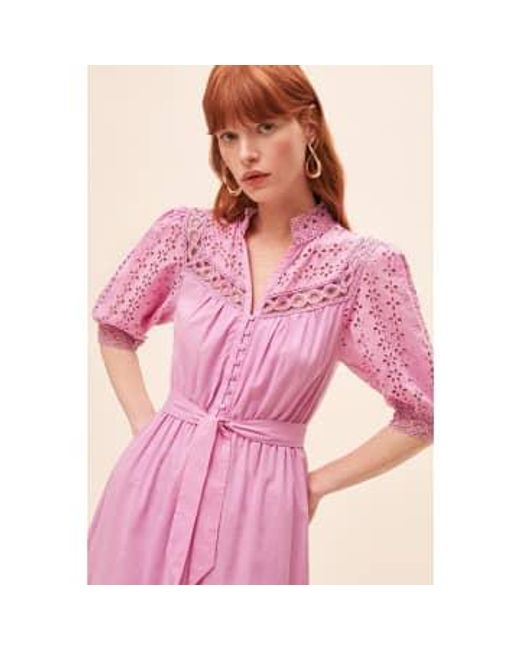 Suncoo Pink Carla Dress 1