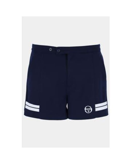 Sergio Tacchini Blue Supermac Shorts for men