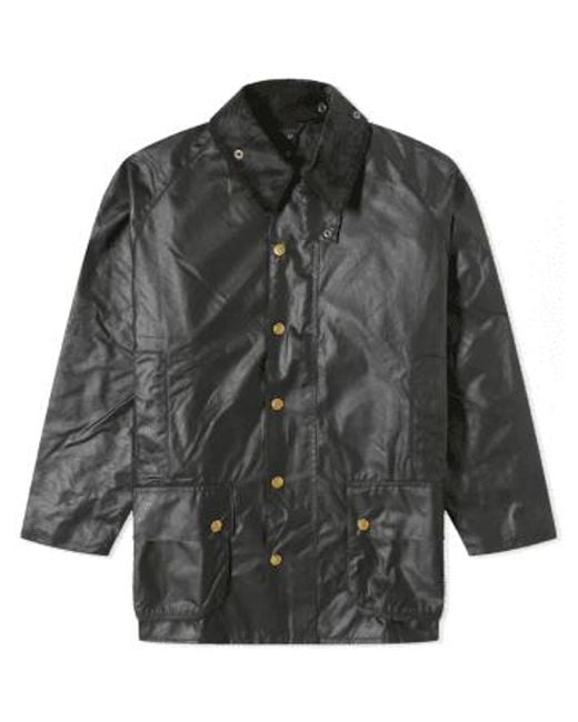 Barbour Black 40th Anniversary Beaufort Wax Jacket Sage 36 for men