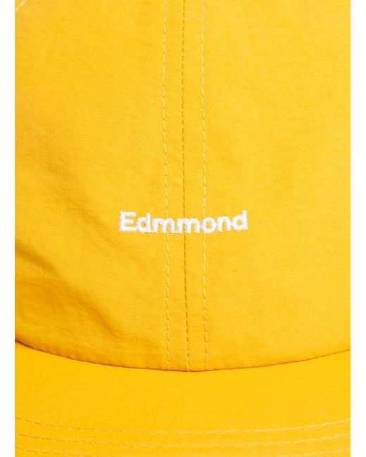 Edmmond Studios Yellow Mini Logo Cap for men