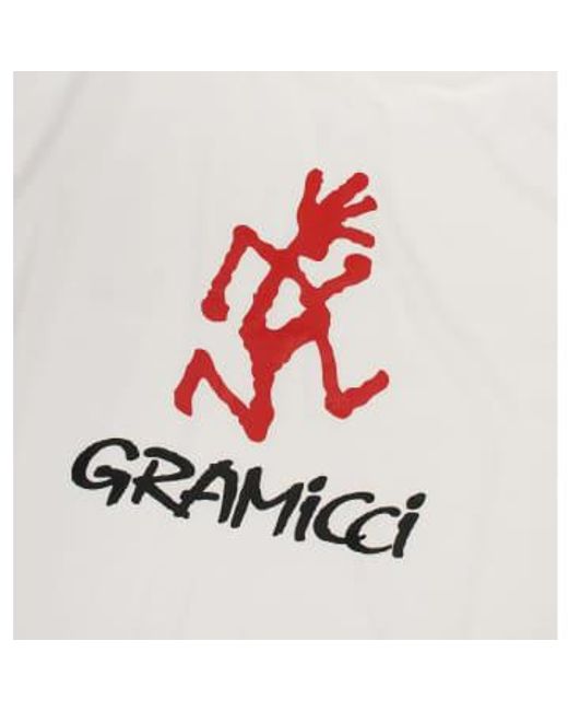 Gramicci White Logo T-shirt Medium for men