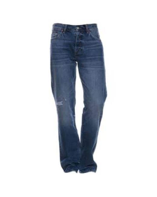 Jeans For Man Mw0Mw35174 1Bh di Tommy Hilfiger in Blue da Uomo