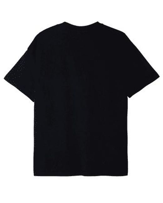 Obey Icon heavyweight t-shirt in Black für Herren