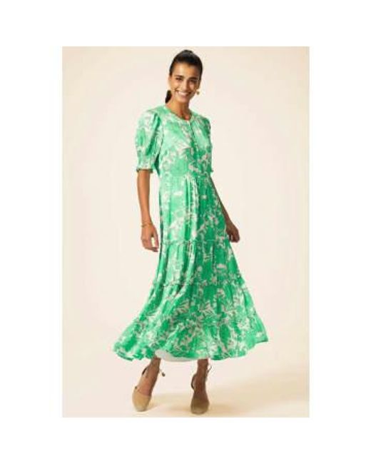 Aspiga Green Cordelia Dress Lined