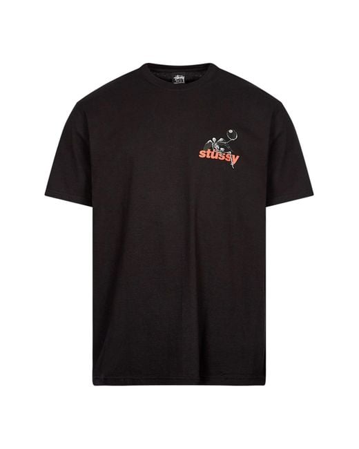 Stussy Apokalypse -T -Shirt in Black für Herren