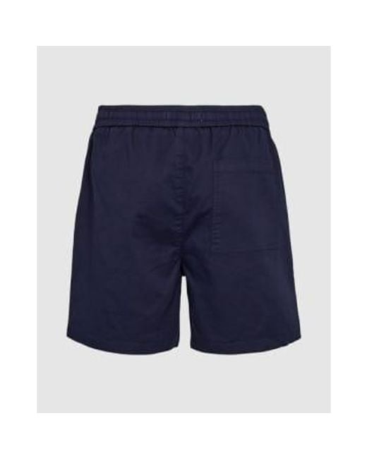 Decimos pantalones cortos azules marinos Minimum de hombre de color Blue