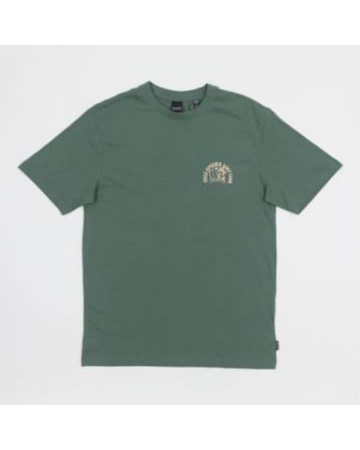 Only & Sons Green Surf Club T-shirt for men