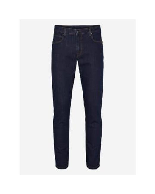 Sand Copenhagen Blue Dark Denim Stretch Burton Jeans for men
