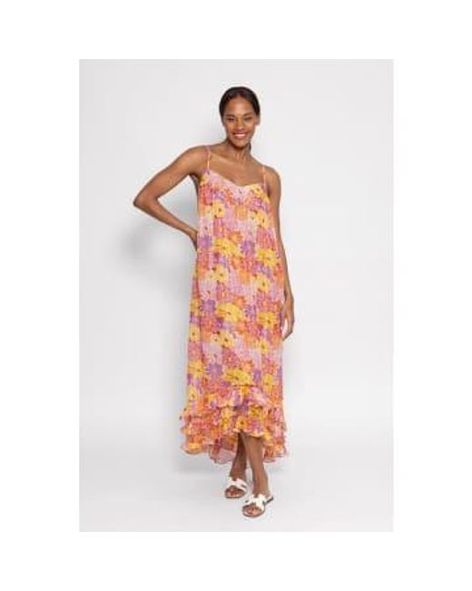 Sundress Orange Soledad Dress Marbella Saleya / Xs/s