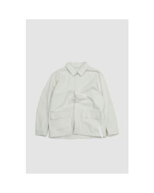 10Oz Jacket Ivory di Still By Hand in White da Uomo