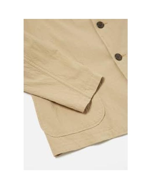 Universal Works Natural Three Button Jacket for men