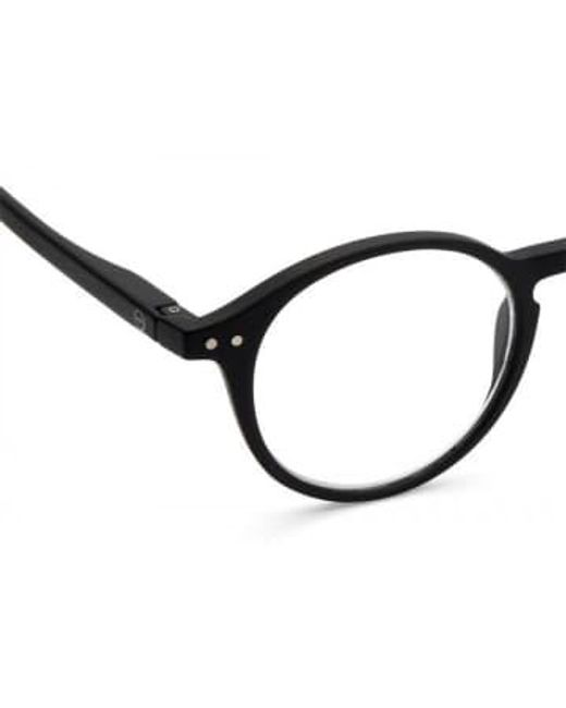 D lecture lunettes lecture noire Izipizi pour homme en coloris Black