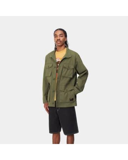 Carhartt Green Veste Unity Dundee Heavy Enzyme Wash M / for men