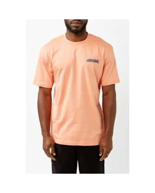 Hikerdelic Orange Blotter T-shirt for men