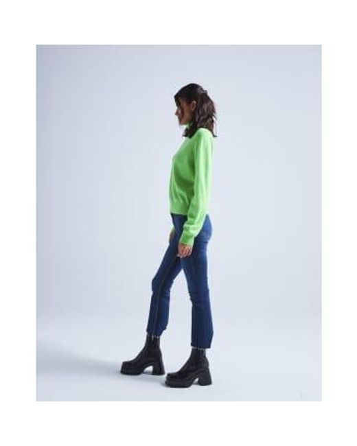 Pull cachemire themys ABSOLUT CASHMERE en coloris Green