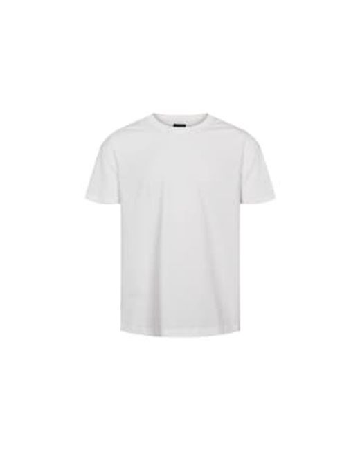 Sand Copenhagen Mercerised Cotton T-shirt White Double Extra Large