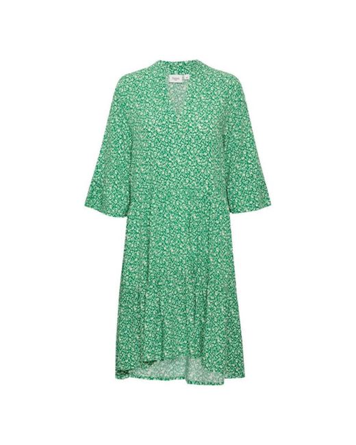 Saint Tropez Eda Dress in Green | Lyst