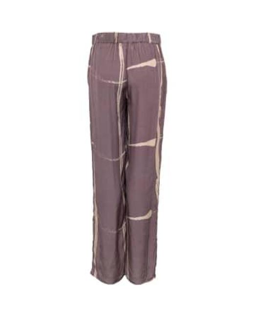 Costa Mani Purple Dahlia Pants