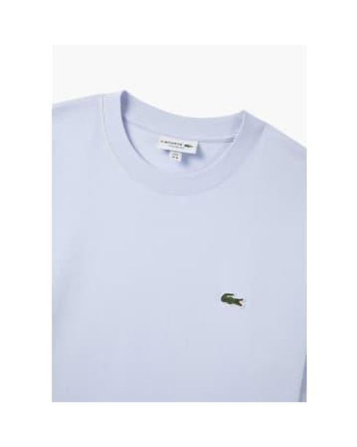 Lacoste Blue S Midweight Classic Fit T-shirt for men