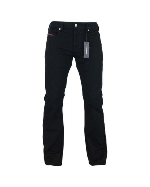 DIESEL Blue Zatiny 688 H Bootcut Jeans Black for men