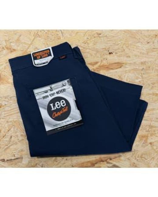 Lee Jeans Blue Chino Shorts Navy 36 / for men