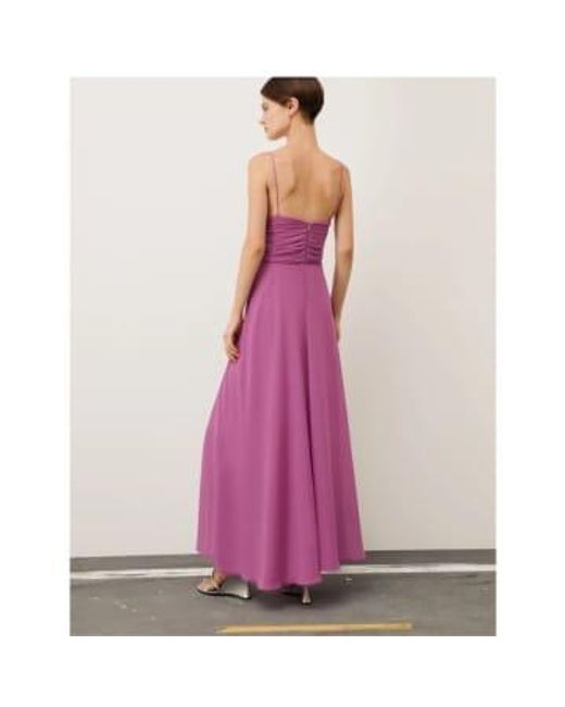 Marella Purple Long Bibo Dress