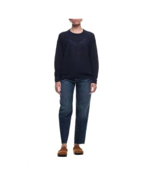 Sweater For Woman Ct24132 Navy di C.t. Plage in Blue