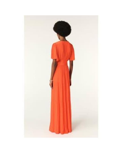 Ba&sh Orange Natalia Dress 1