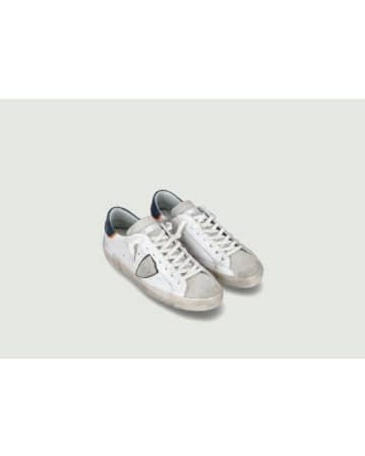 Prsx Low Top Sneakers di Philippe Model in White da Uomo