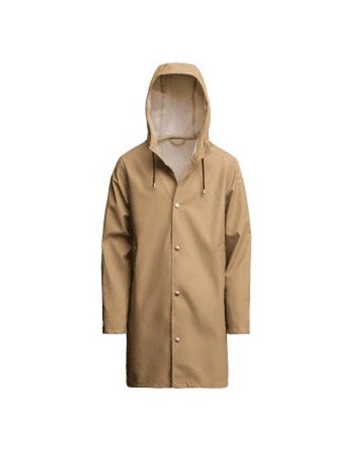 Stutterheim Brown Stockholm Lightweight Raincoat for men