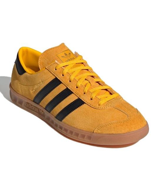 Chaussures Hamburg Crew Jaune, Noir & Or Métallisé Adidas pour homme en coloris Yellow