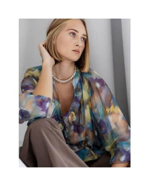 Evelyn Blouse di Project AJ117 in Gray